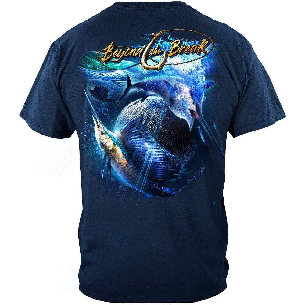 Sail Fish Baller Off Shore Fishing Premium T-Shirt, T-Shirt / X-Large