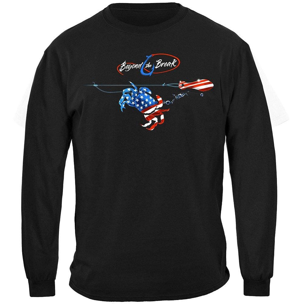 Patriotic Black Fish Premium T-Shirt - Shop Erazor Bits