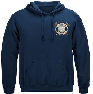 More Picture, Firefighter American Made Premium Hooded Sweat Shirt