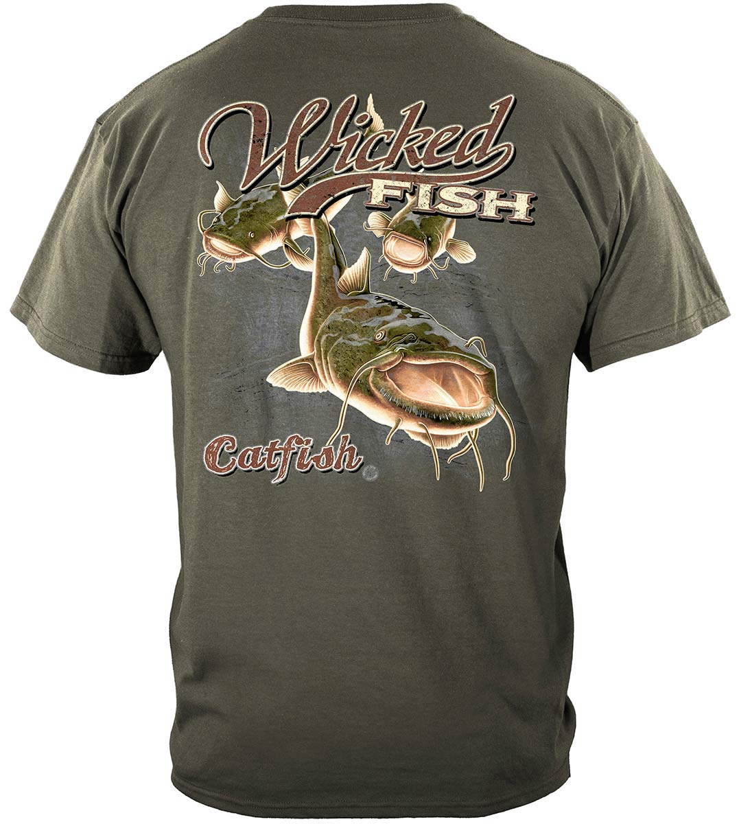 Bass Fishing Funny Bigfoot In Trucker Hat Retro T-Shirt – Teezou Store